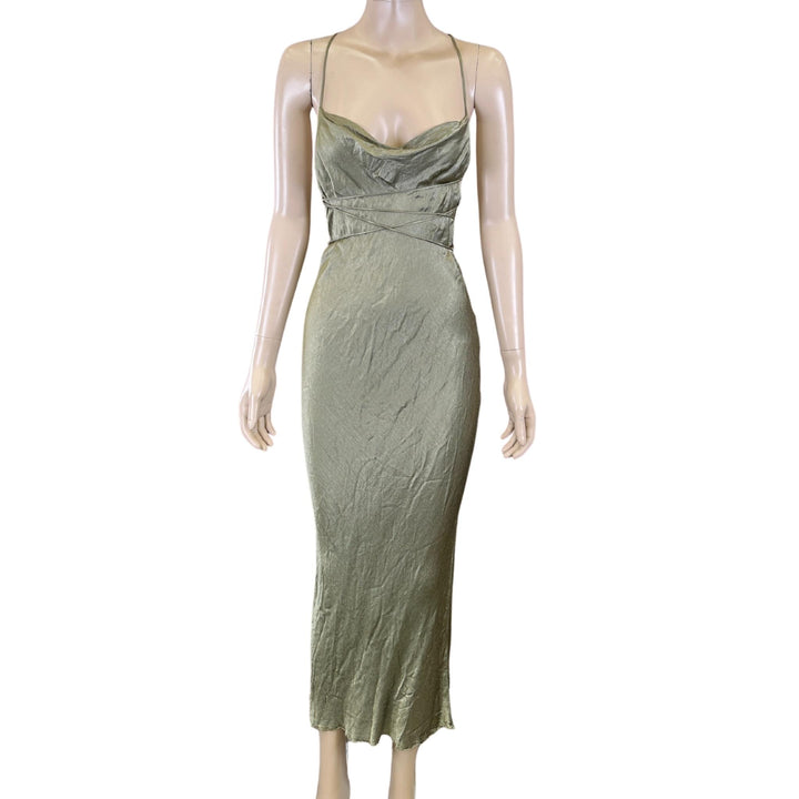 Bec & Bridge Sample Green Strappy Dress