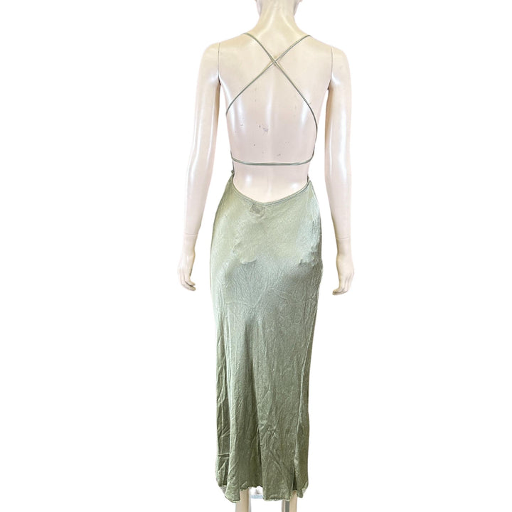 Bec & Bridge Sample Green Strappy Dress