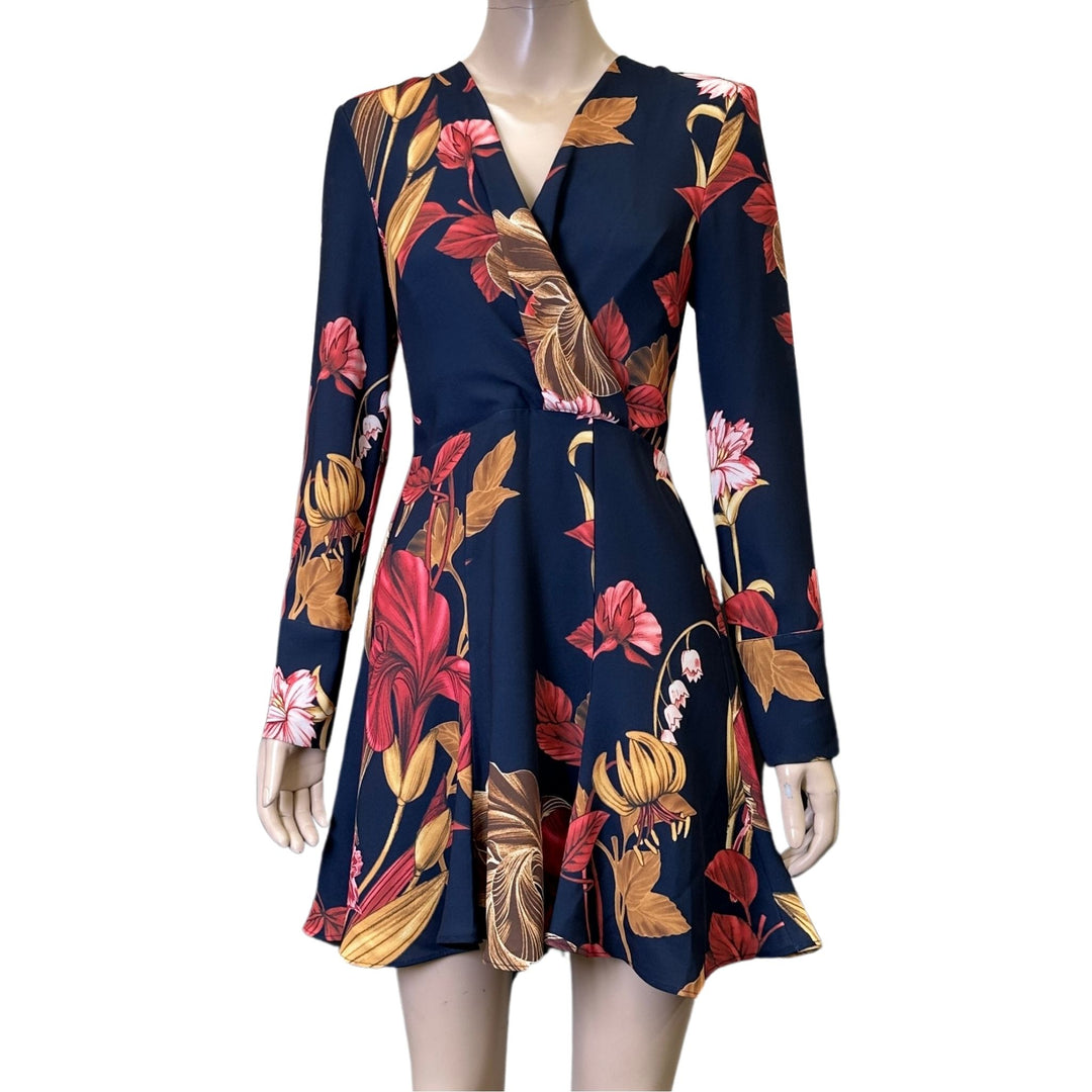 C/Meo Collective Blue Floral Dress