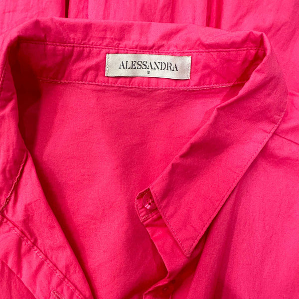 Alessandra Pink Long Sleeve Dress