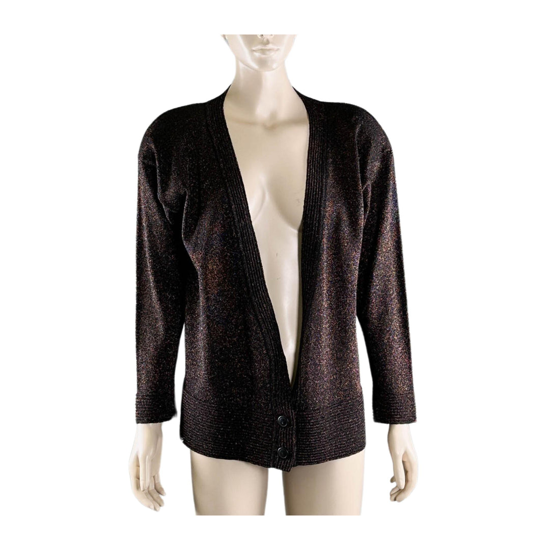 Gallivant Gold Glitter Cardigan