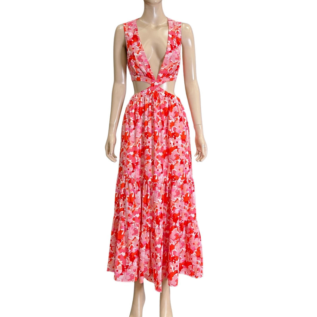 All About May Orange/Pink Dress