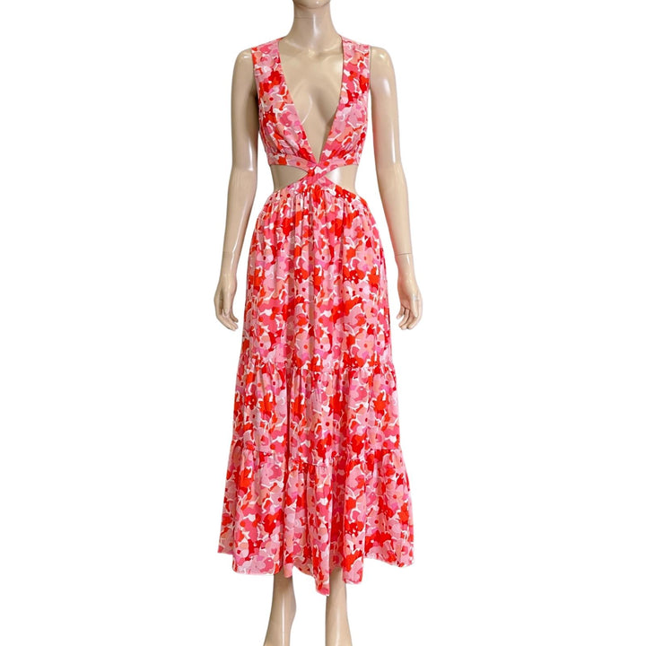 All About May Orange/Pink Dress