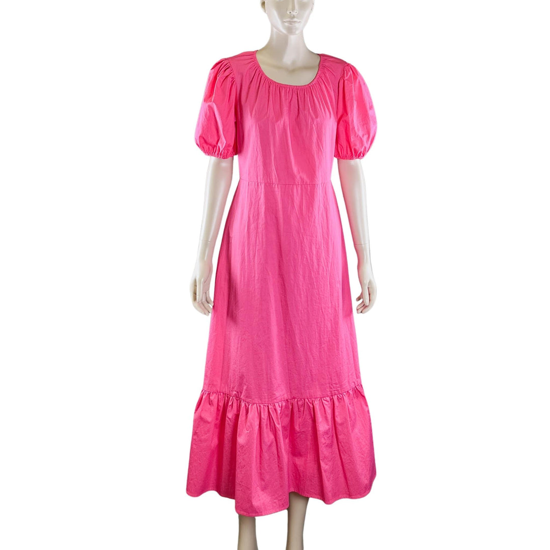 Sunny Girl Pink Sleeves Dress