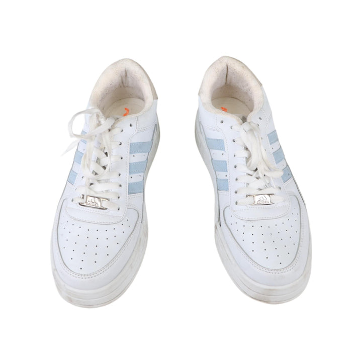 Adidas White/Blue "Dass-ler" Sneakers