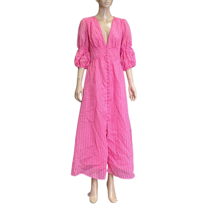 Pearl & Sea Pink Maxi Dress
