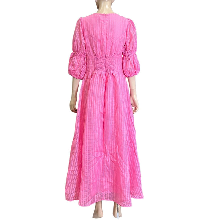 Pearl & Sea Pink Maxi Dress