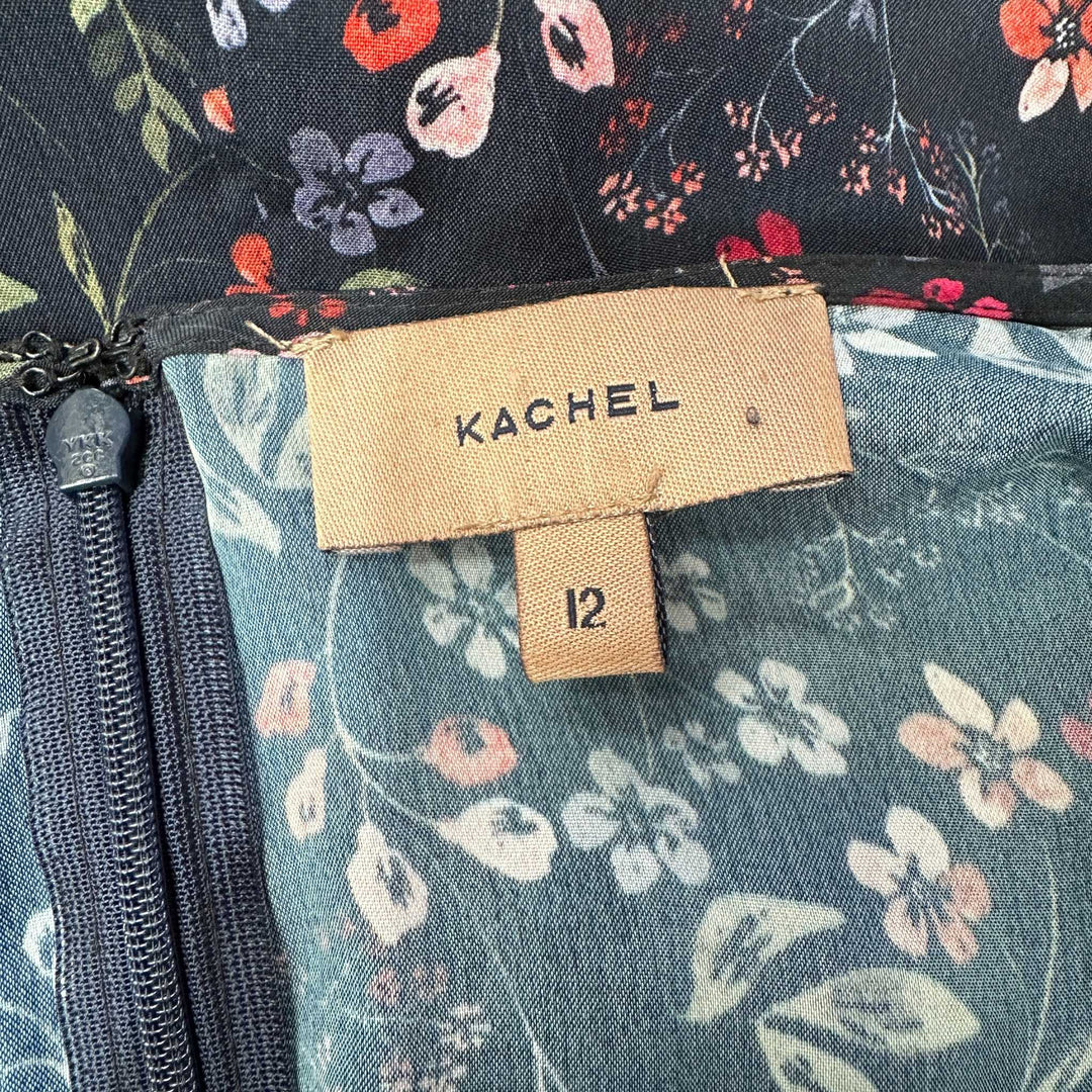 Kachel Navy Floral Dress