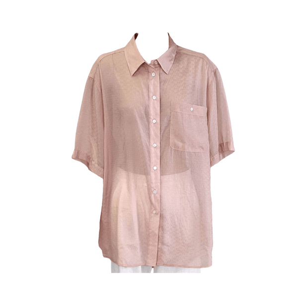 Blanca Peach Shirt -Size M