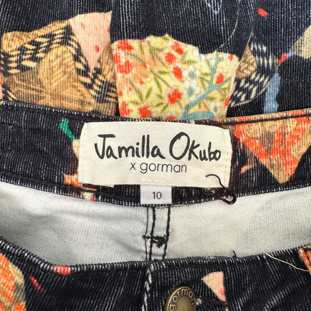 Jamilla Okubo x Gorman Navy Corduroy Jeans