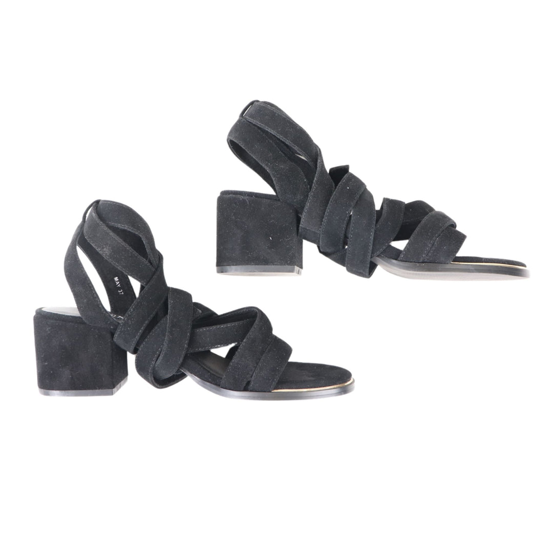 Senso Black Velvet Heels