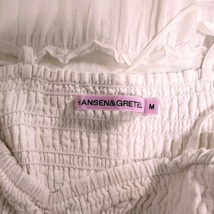 Hansen & Gretel White Maxi Dress