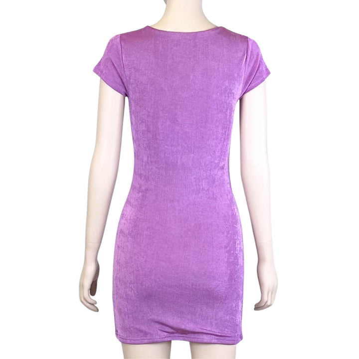 First Muse Purple Mini Dress