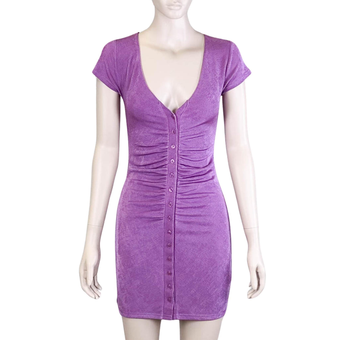 First Muse Purple Mini Dress