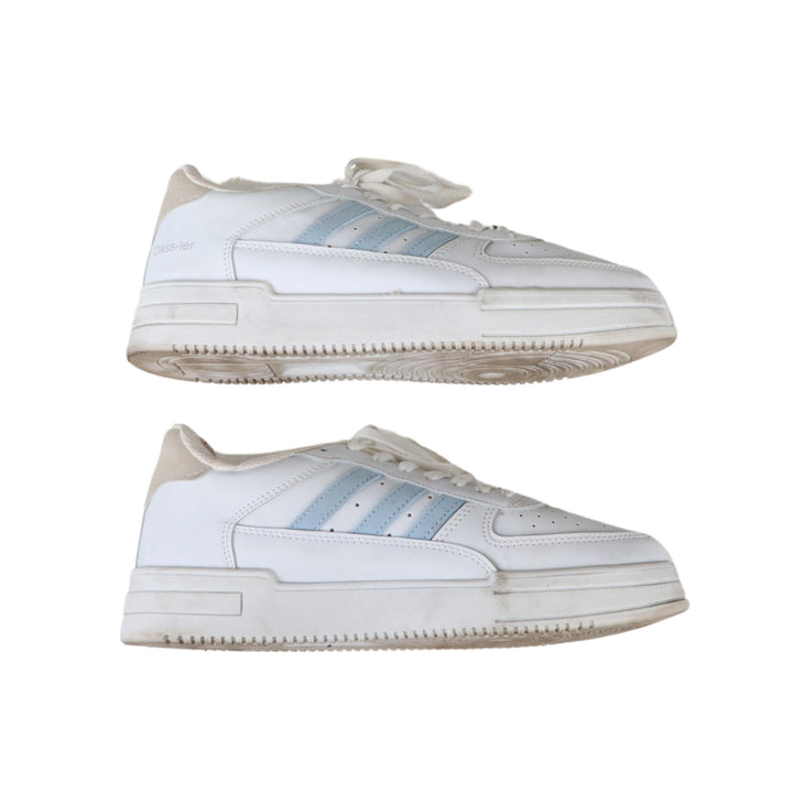 Adidas White/Blue "Dass-ler" Sneakers