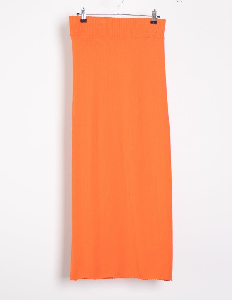 Orange skirt outlet xs