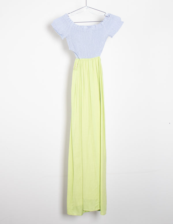 Whyte Valentyne Green/Blue Dress