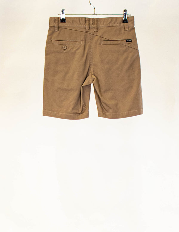 Volcom Kids Camel Shorts -Size 27