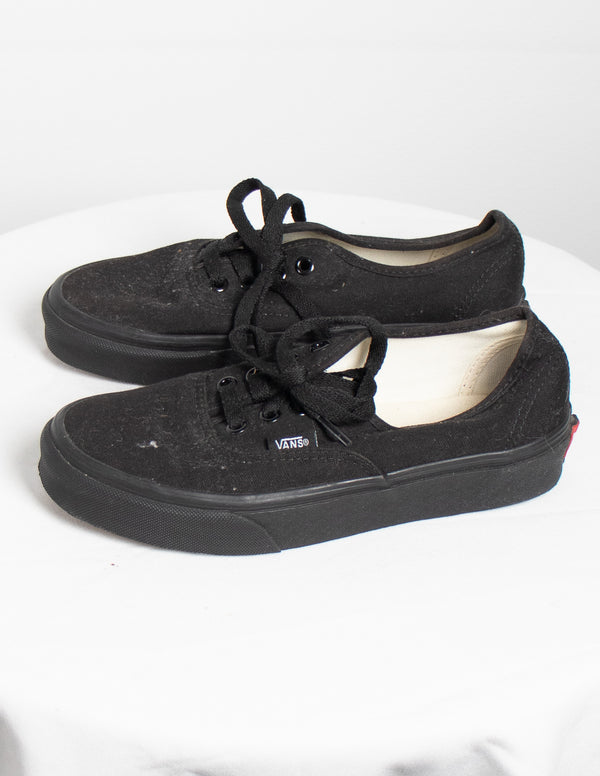 Vans Black Sneakers - Size US 5.5