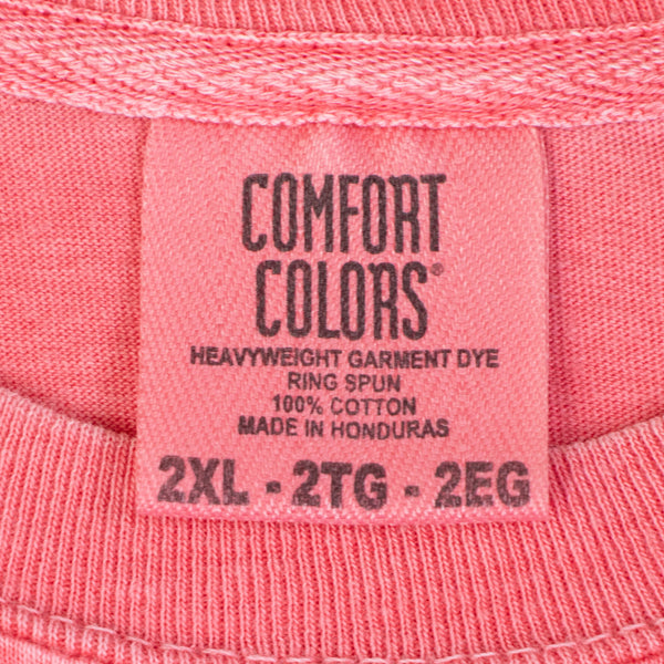 Comfort Colors Pink T-shirt - Size 2XL