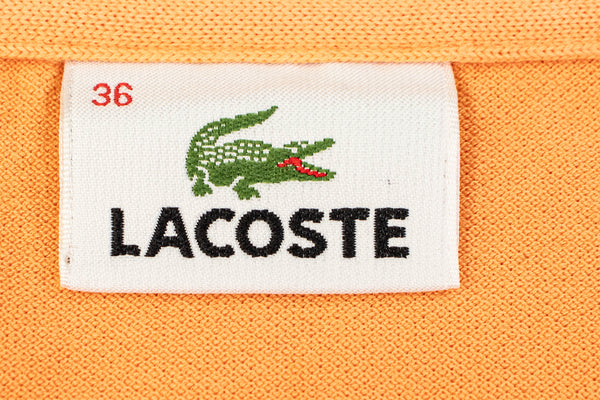 Lacoste Orange Polo Shirt - Size 36