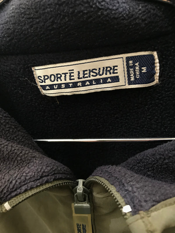 Sporte Leisure Green/Black Jacket - Size M