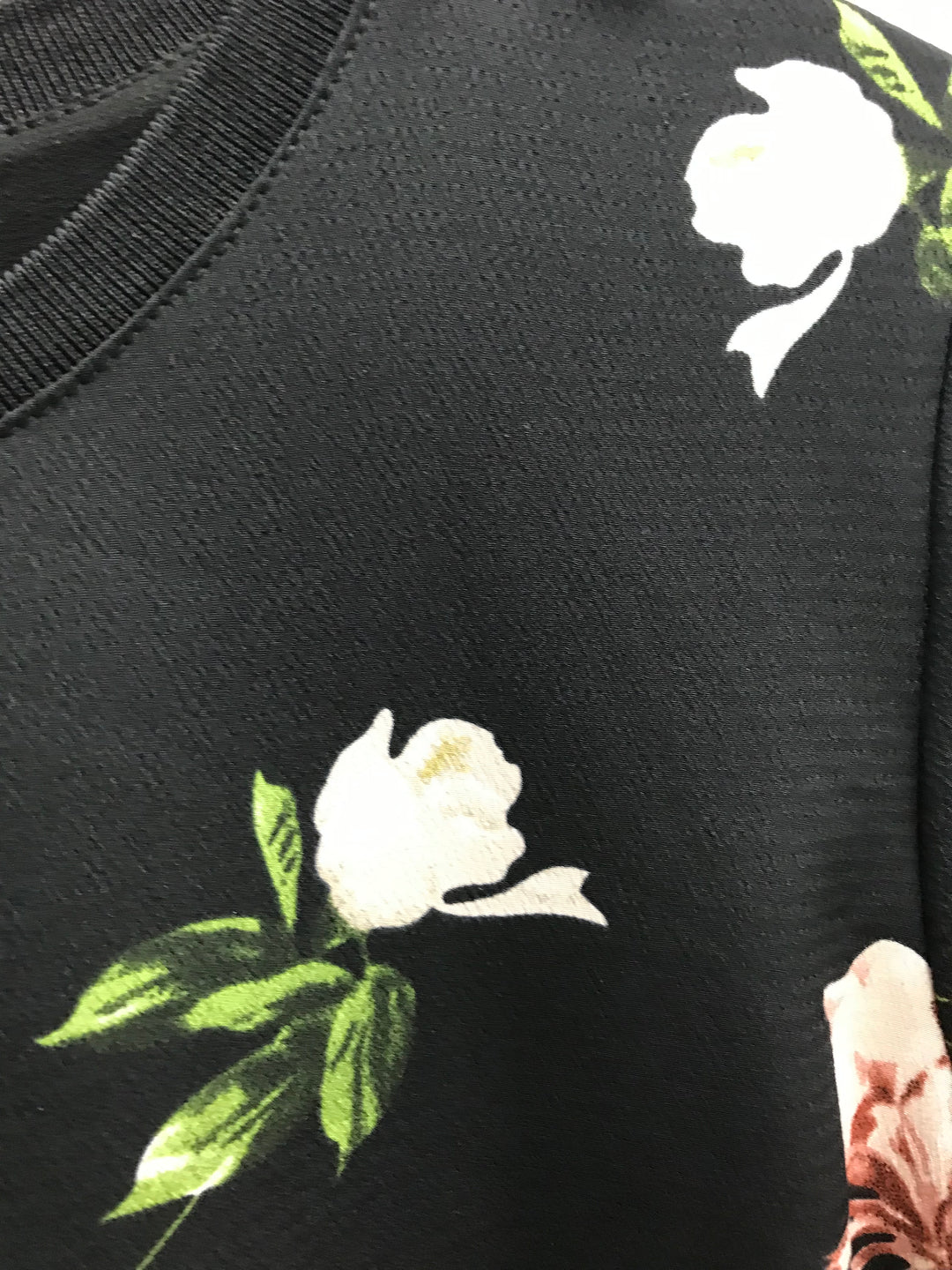 Y.A.S Black Floral Dress - Size M