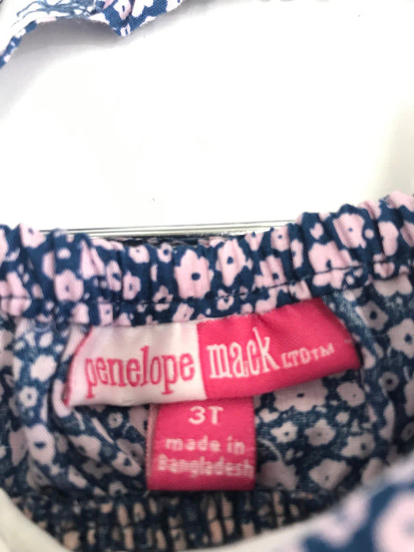 Penelope Mack Navy kids Dress - Size 3T