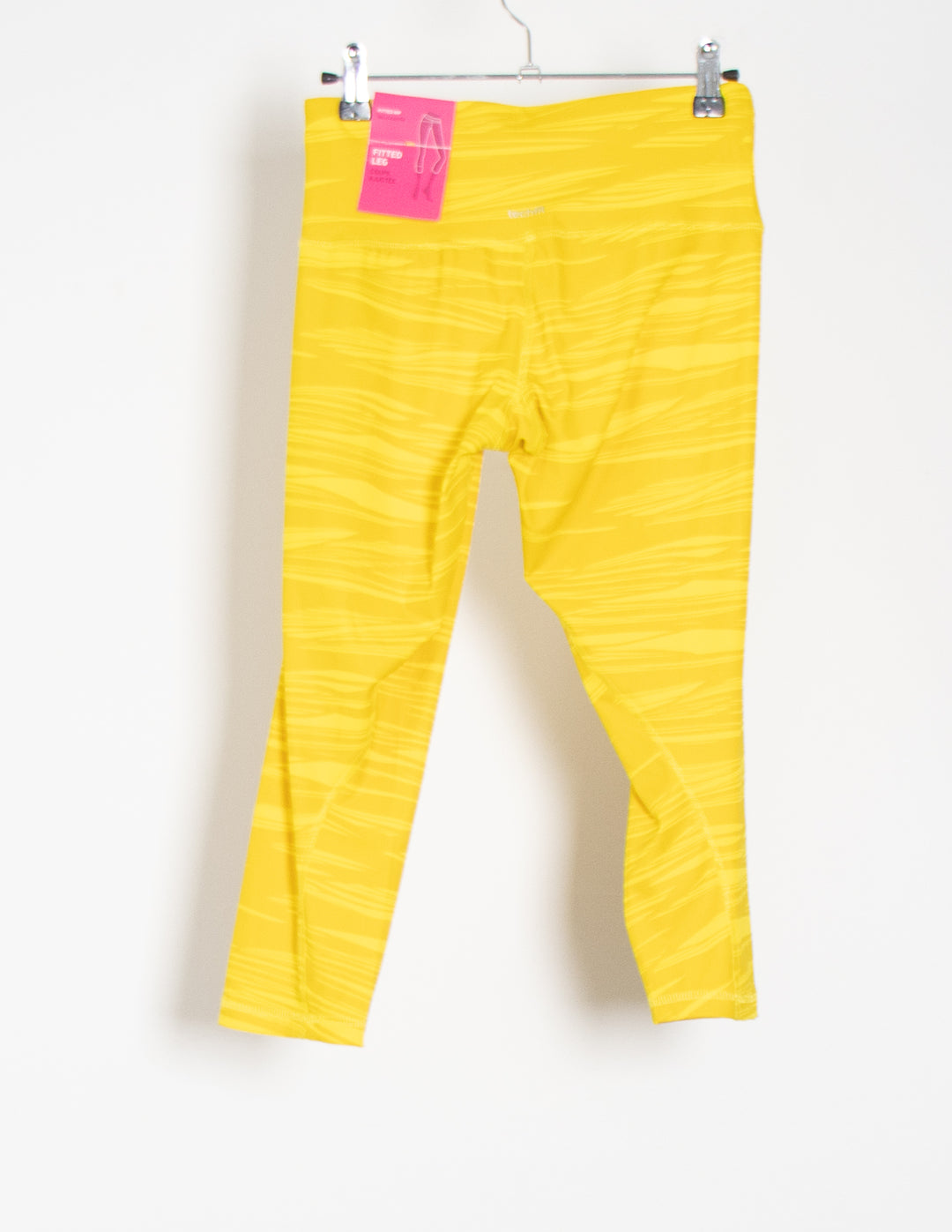 Adidas Yellow Exercise Leggings - Size S