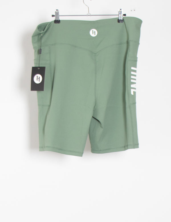 Hine Emerald Green Exercise Shorts - Size 6XL