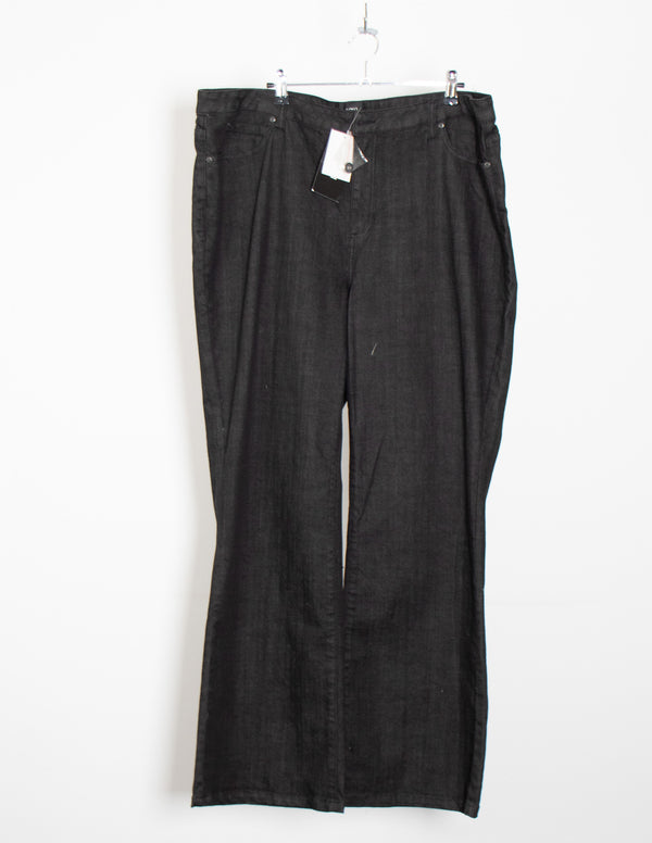 Sara Black Pants - Size 22