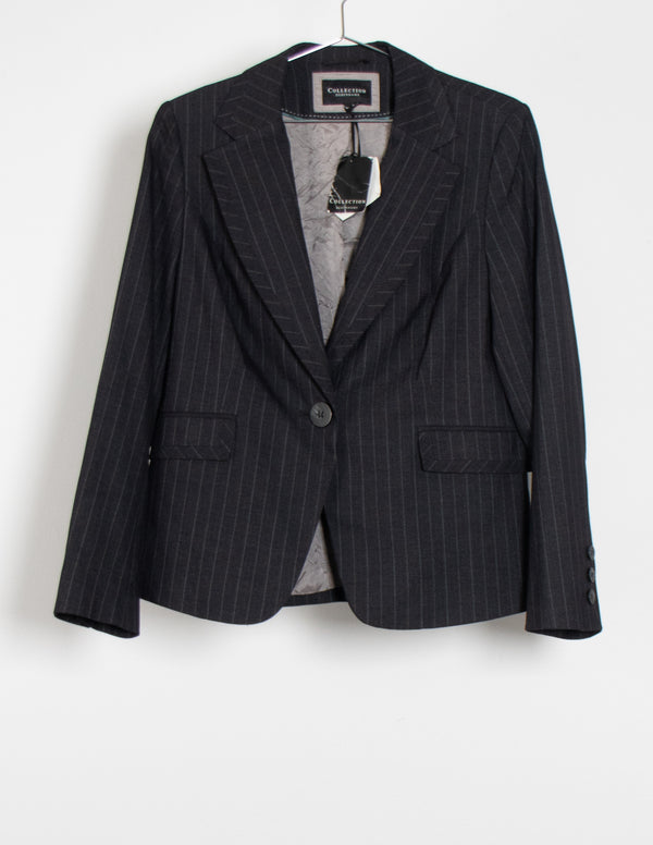 Collection Debenhams Charcoal Grey Suit Jacket - Size 14