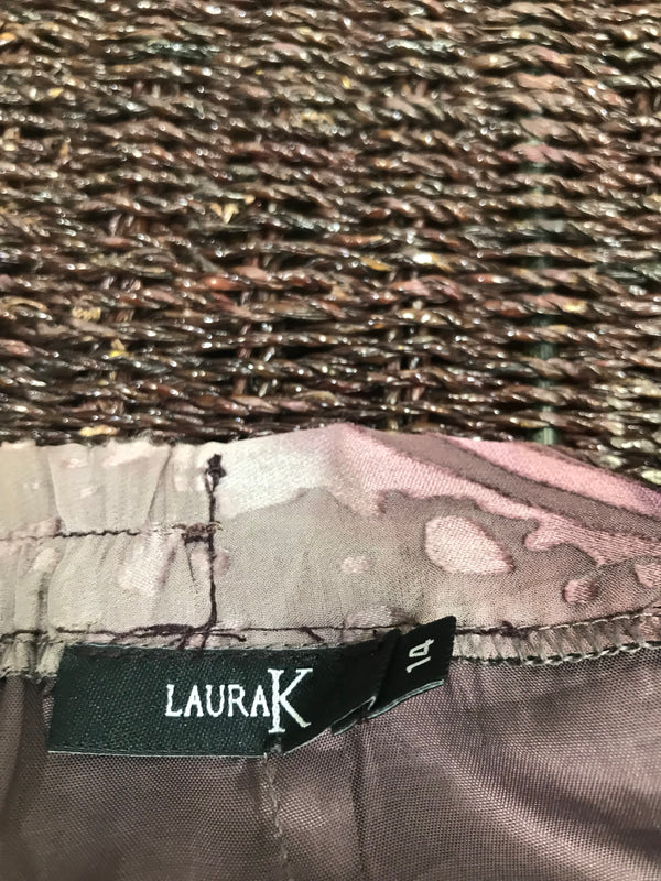 Laura K Purple Skirt - Size 14