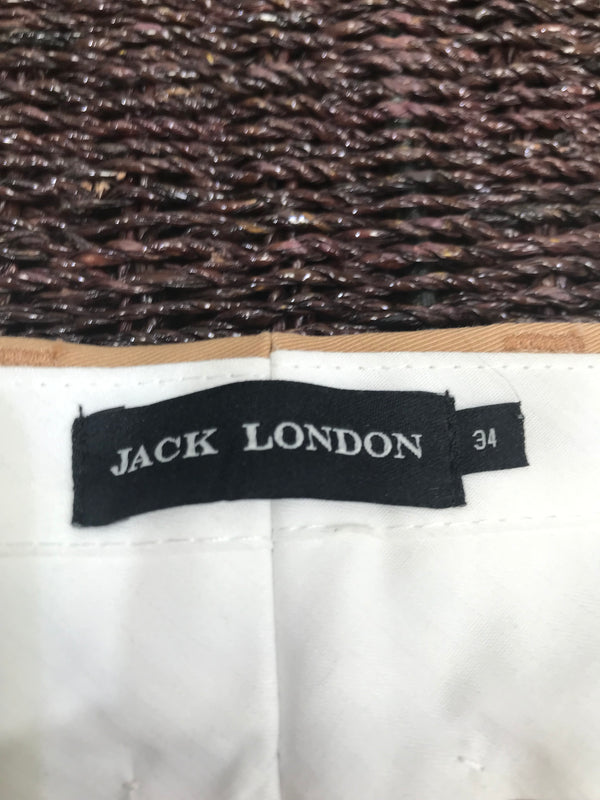 Jack London Dark Tan Dress Chino - Size 34