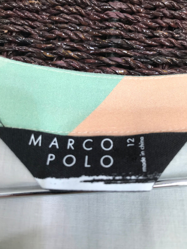 Marco Polo Pastel Women's Blouse - Size 12