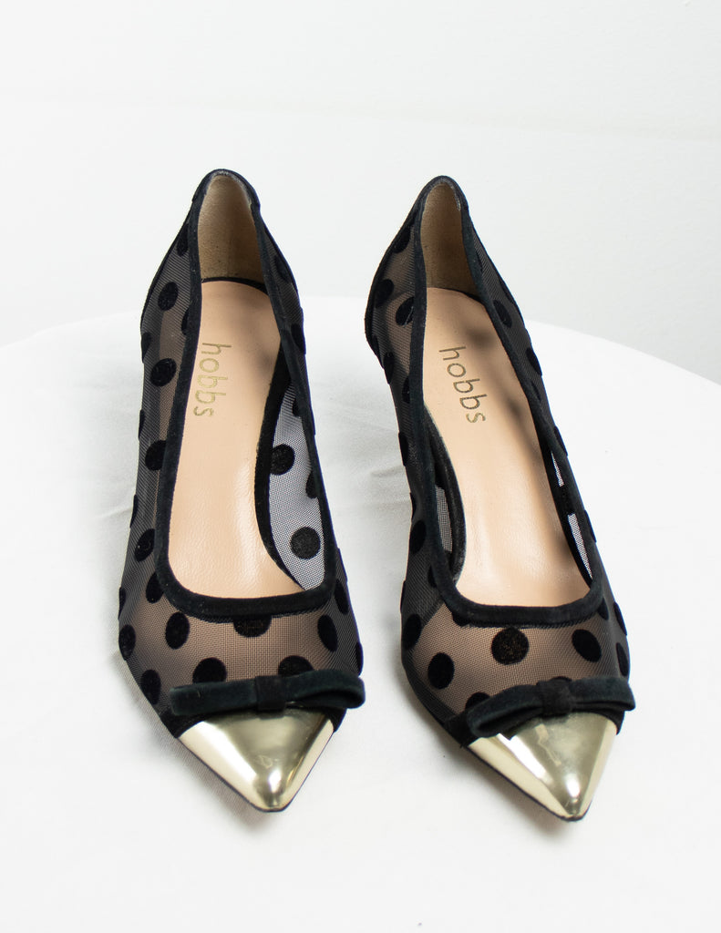 Mesh polka sale dot shoes