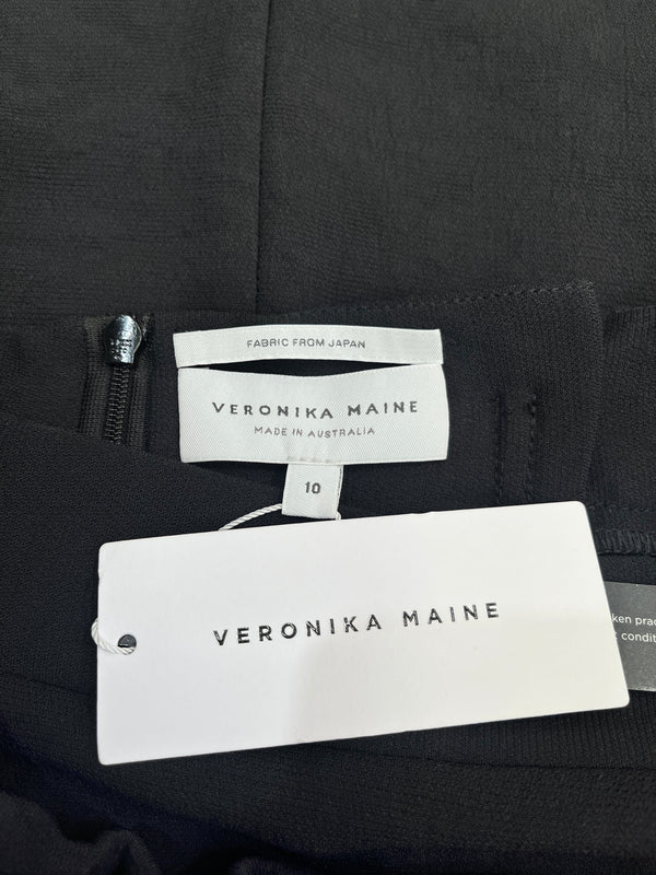 Veronika Maine  Black Skirt - Size 10