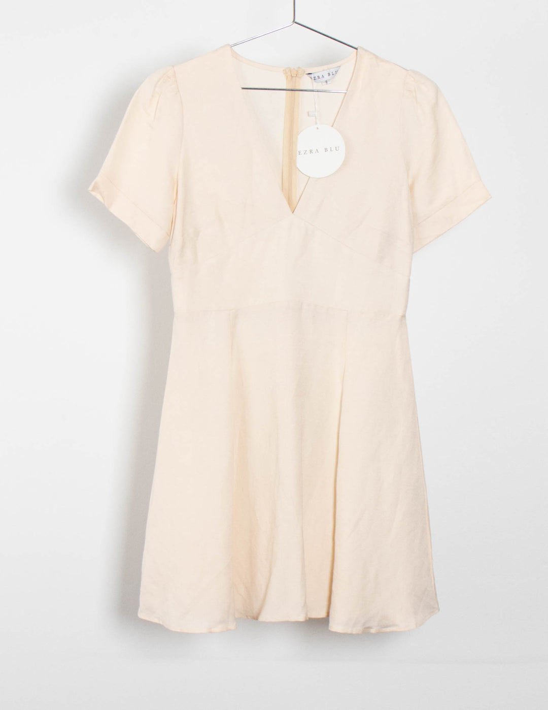 Ezra Blu Cream Dress