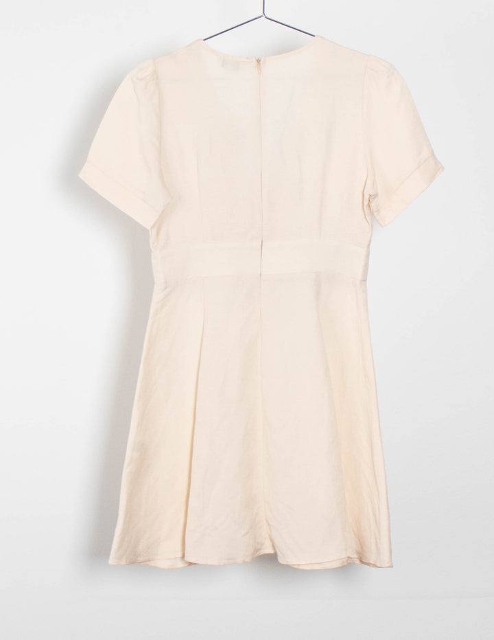 Ezra Blu Cream Dress