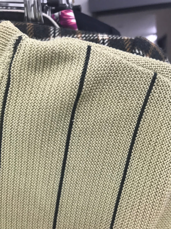 Vintage Stripe Knit Top - Size M