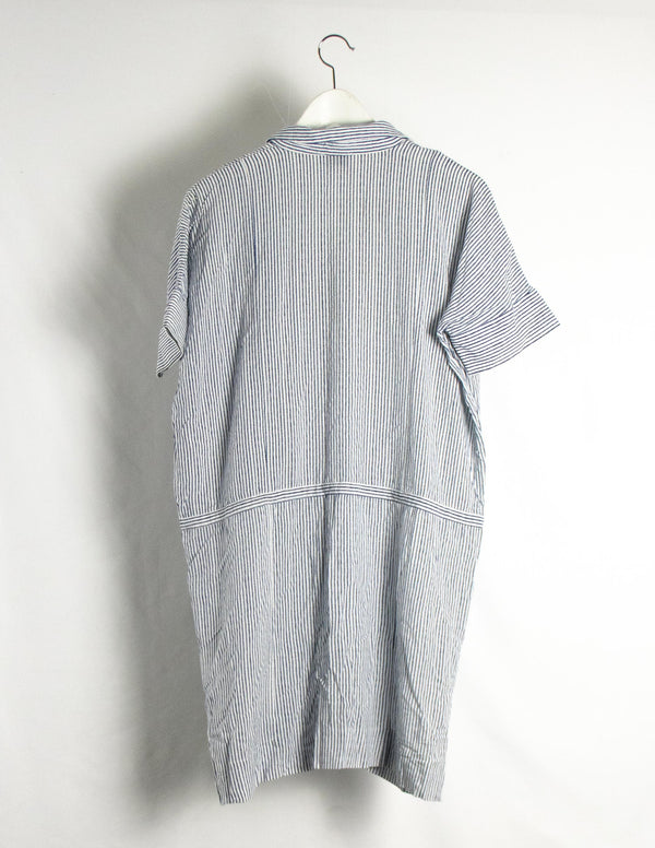 Witchery Blue and White Stripe Dress - Size 6