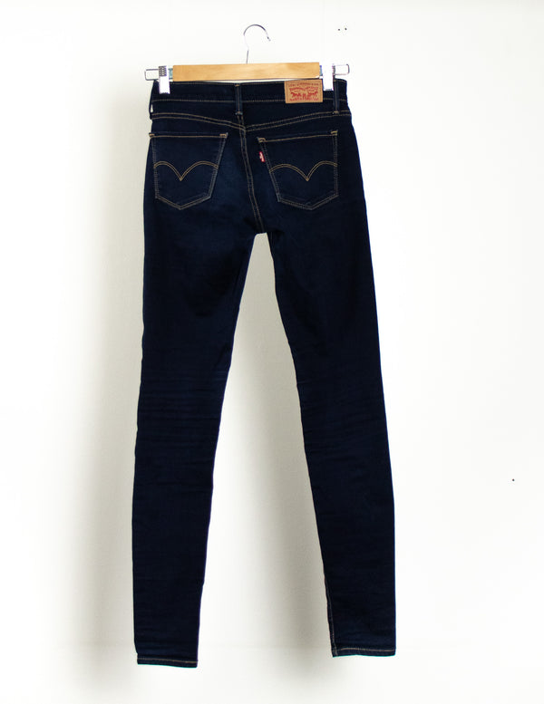 Levi's Blue 710 Skinny Denim Jeans - Size 25