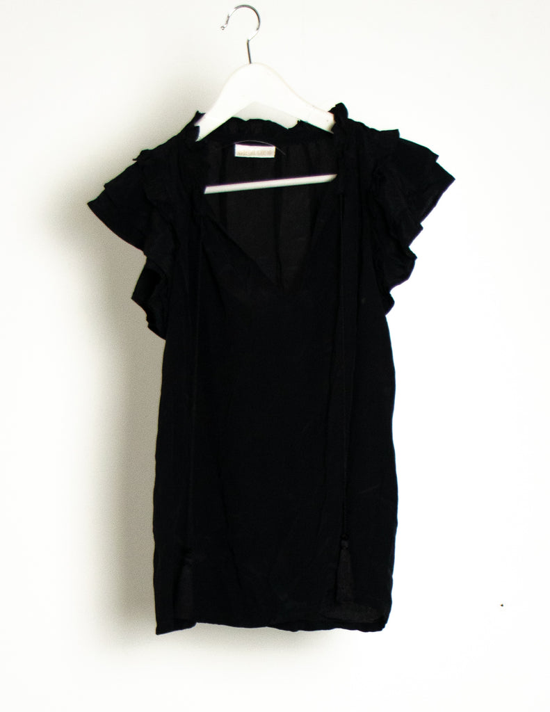 Natasha Gan Black Top - Size 10