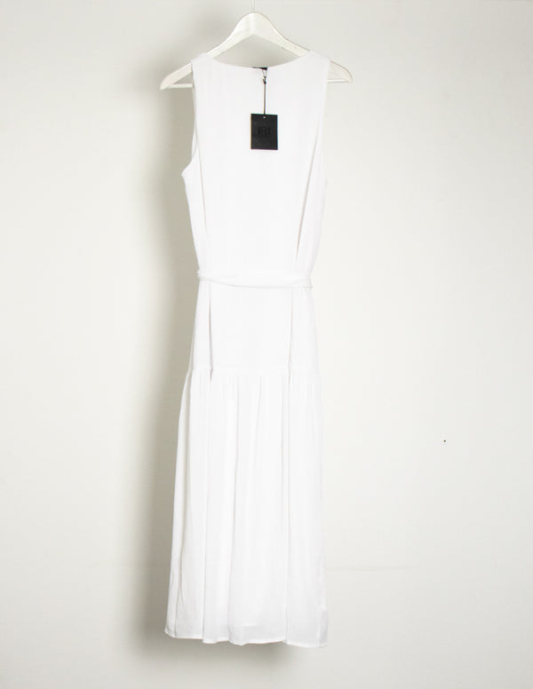 Reux White Sunrise Midi Dress- Size 10
