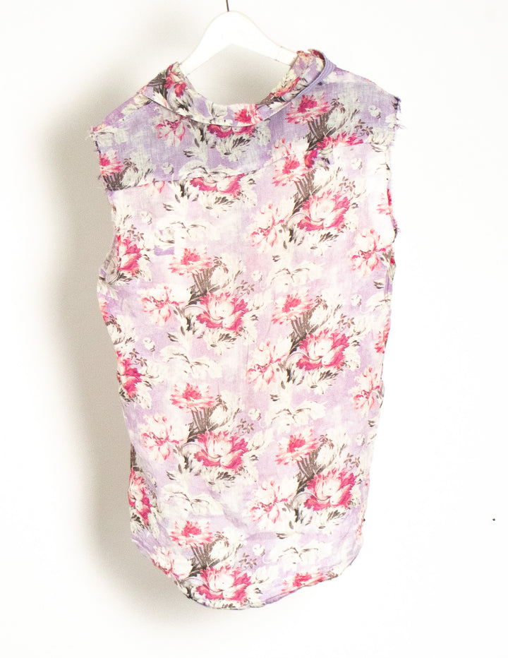 Europann Purple Floral Blouse