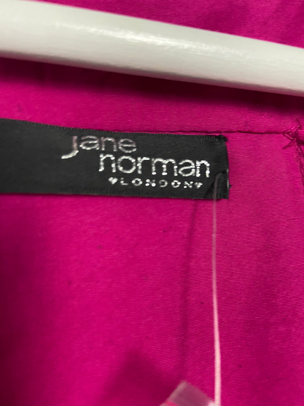 Jane Norman Pink Beaded Dress - Size 12