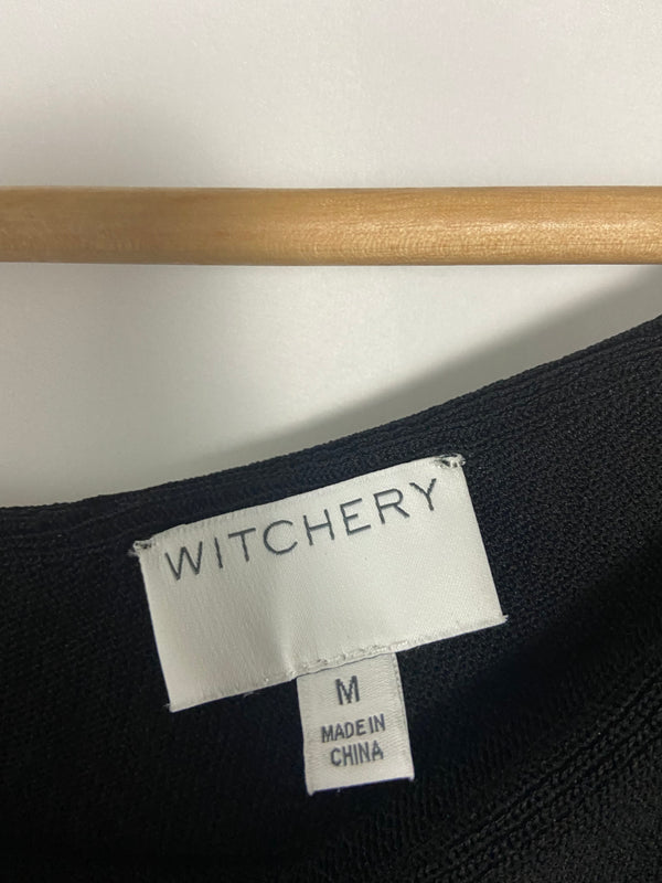 Witchery Black Top - Size M