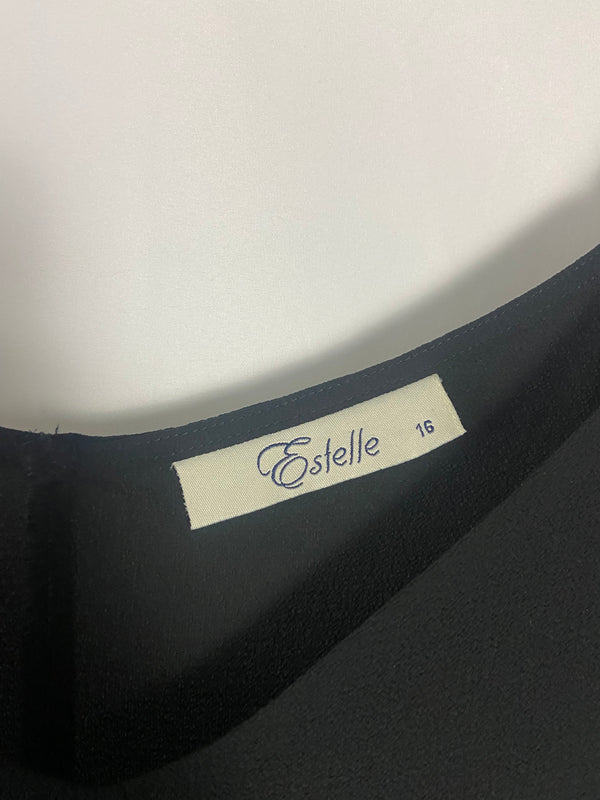 Estelle Black Top - Size 16
