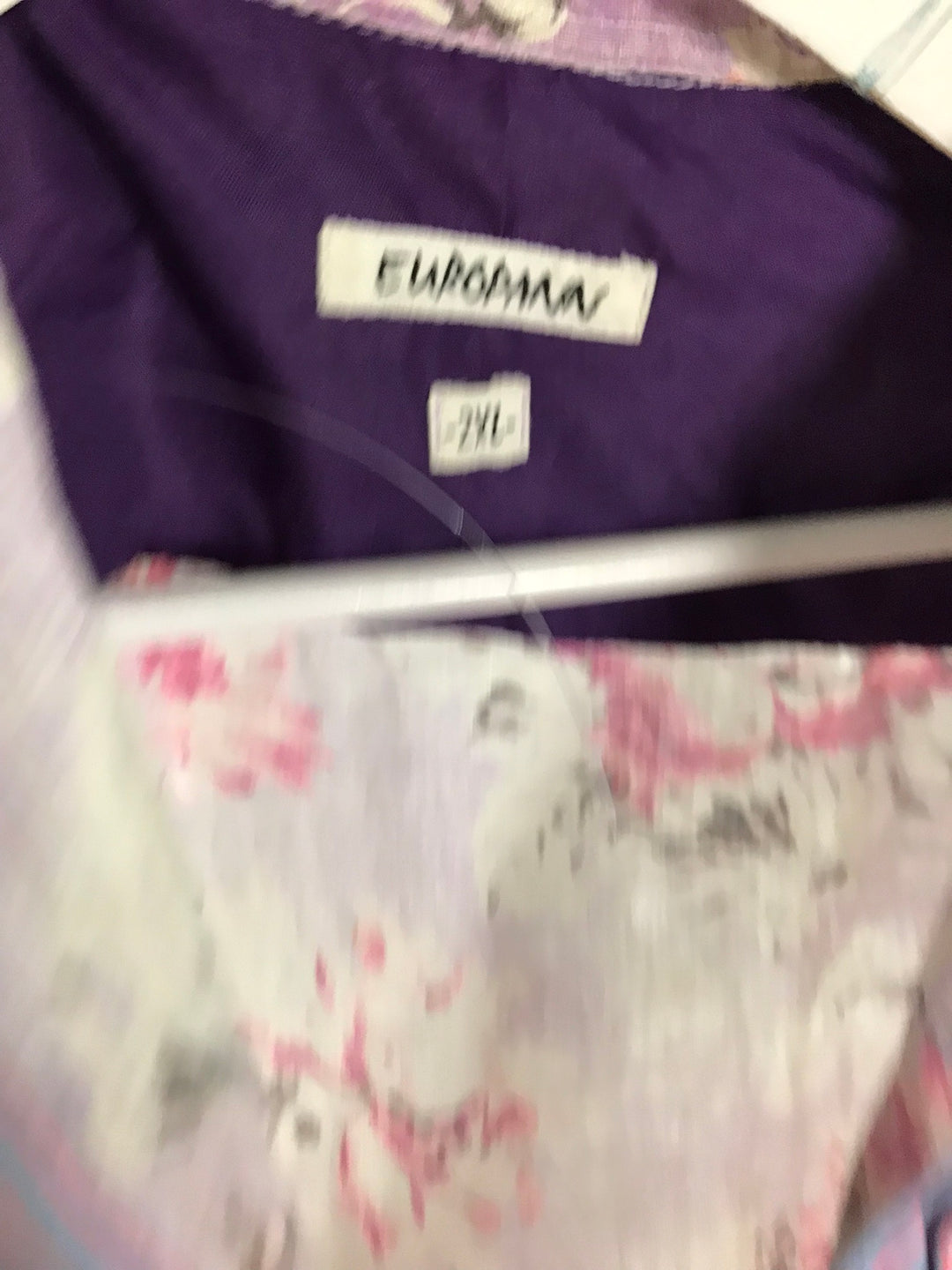 Europann Purple Floral Blouse