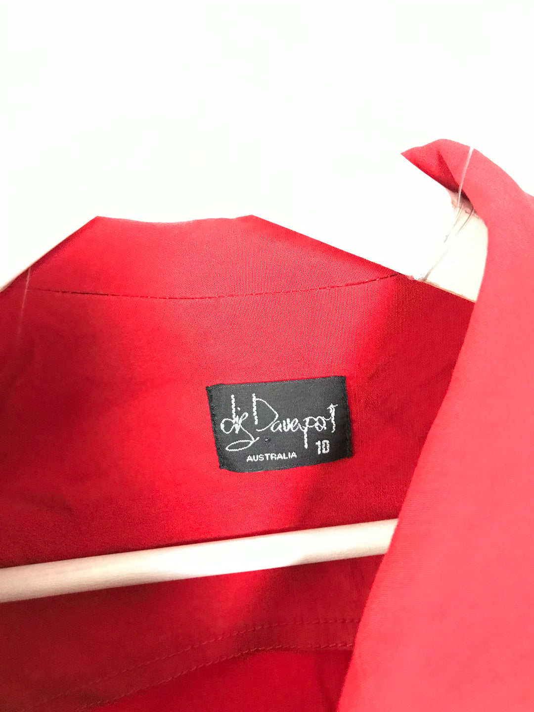 Liz Davenport Red Jacket -Size 10